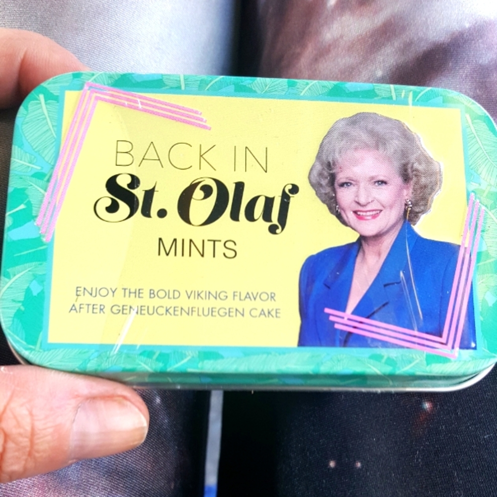 FREE W/ BUNDLE - THE GOLDEN GIRLS - Stay Golden Mints - Back in St. Olaf Mints!